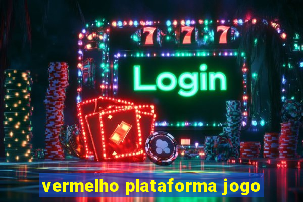 vermelho plataforma jogo